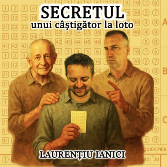 Portada del libro «El secreto de un ganador de lotería» de Laurențiu Ianici